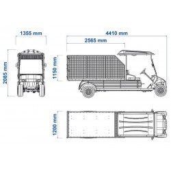 VEICULO UTILITARIO ELETRICO ELETTRO 320CE TRAMONTINA