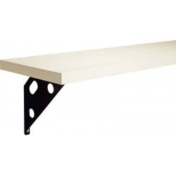 PRATELEIRA ELITE MAPLE MADEIRA PINUS C BORDA EM PVC E SUPORTE METALICO 1200X250X15 MM TRAMONTINA