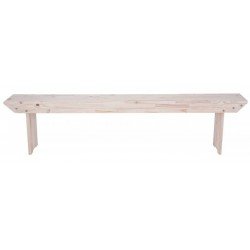 BANCO DE MADEIRA NATURALLE DOBRAVEL EM MADEIRA PINUS COM ACABAMENTO NATURAL 1100 MM TRAMONTINA