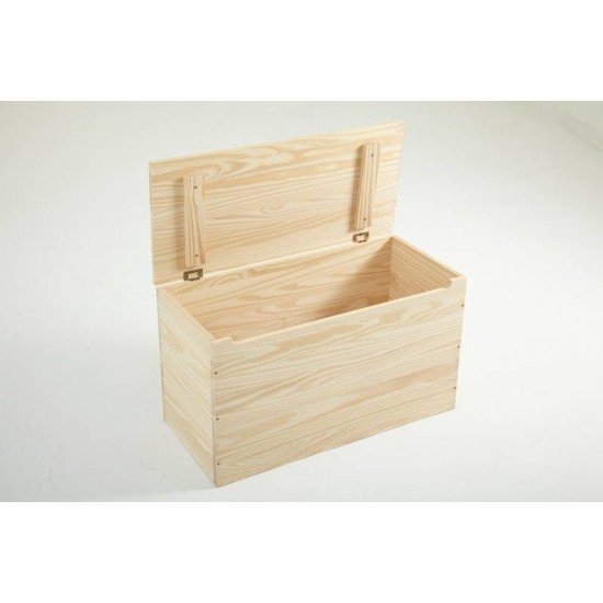 BAU MULTIUSO EM MADEIRA PINUS COM ACABAMENTO NATURAL TRAMONTINA