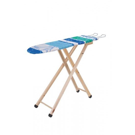 MESA DE PASSAR MODELO CLASSIC COM REVESTIMENTO NO TAMPO E PORTA FERRO TRAMONTINA