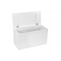 BAU MULTIUSO EM MADEIRA PINUS COM ACABAMENTO BRANCO TRAMONTINA