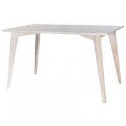 MESA DE JANTAR DE MADEIRA RETANGULAR EM MADEIRA PINUS MACICO 140 CM TRAMONTINA