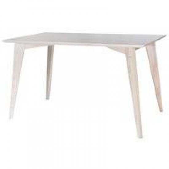 MESA DE JANTAR DE MADEIRA RETANGULAR EM MADEIRA PINUS MACICO 140 CM TRAMONTINA