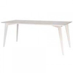 MESA DE JANTAR DE MADEIRA RETANGULAR EM MADEIRA PINUS MACICO 200 CM TRAMONTINA