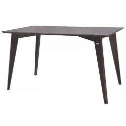MESA DE JANTAR DE MADEIRA RETANGULAR EM MADEIRA PINUS ACABAMENTO TABACO 140 CM TRAMONTINA