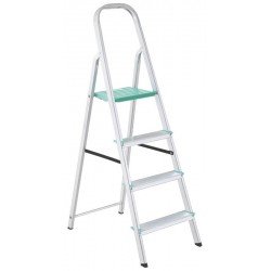 ESCADA ALUMINIO CLASSIC IN CASA COM 4 DEGRAUS TRAMONTINA