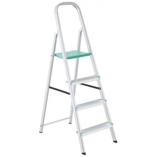 ESCADA ALUMINIO CLASSIC IN CASA COM 4 DEGRAUS TRAMONTINA