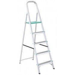 ESCADA ALUMINIO CLASSIC IN CASA COM 5 DEGRAUS TRAMONTINA