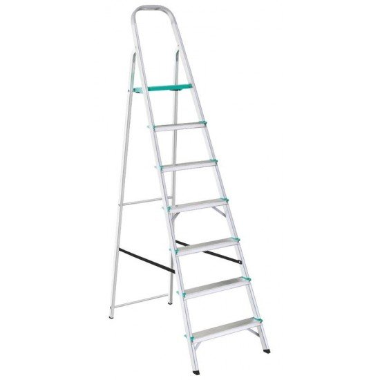 ESCADA ALUMINIO CLASSIC IN CASA COM 7 DEGRAUS TRAMONTINA