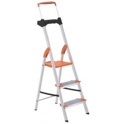 ESCADA ALUMINIO PREMIUM IN CASA COM 3 DEGRAUS TRAMONTINA