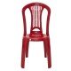 CADEIRA PLASTICA MONOBLOCO ATLANTIDA ECONOMY VERMELHA