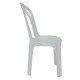 CADEIRA PLASTICA MONOBLOCO CARAVELAS ECONOMY BRANCA