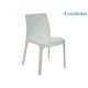 KIT 4 CADEIRAS PLASTICA MONOBLOCO ALICE MADRE PEROLA BRANCA TRAMONTINA