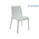 KIT 8 CADEIRAS PLASTICA MONOBLOCO ALICE MADRE PEROLA BRANCA TRAMONTINA