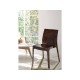 KIT 8 CADEIRAS PLASTICA MONOBLOCO ALICE MARRON MOGNO TRAMONTINA