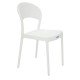 CADEIRA PLASTICA MONOBLOCO SISSI BRANCA
