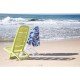 CADEIRA PLASTICA DOBRAVEL GUARUJA AMARELA
