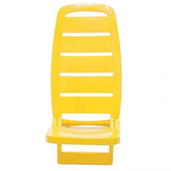 CADEIRA PLASTICA DOBRAVEL GUARUJA AMARELA