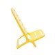 CADEIRA PLASTICA DOBRAVEL GUARUJA AMARELA