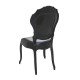 CADEIRA PLASTICA MONOBLOCO BELLE EPOQUE PRETA