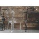 CADEIRA PLASTICA MONOBLOCO BELLE EPOQUE TRANSPARENTE