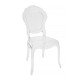CADEIRA PLASTICA MONOBLOCO BELLE EPOQUE TRANSPARENTE