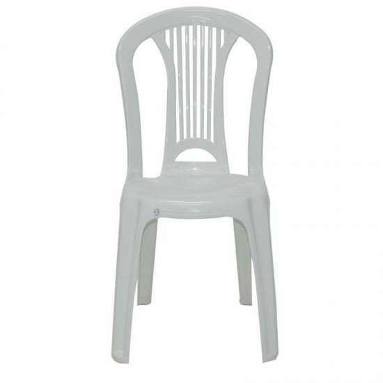 CADEIRA PLASTICA MONOBLOCO ATLANTIDA BRANCA
