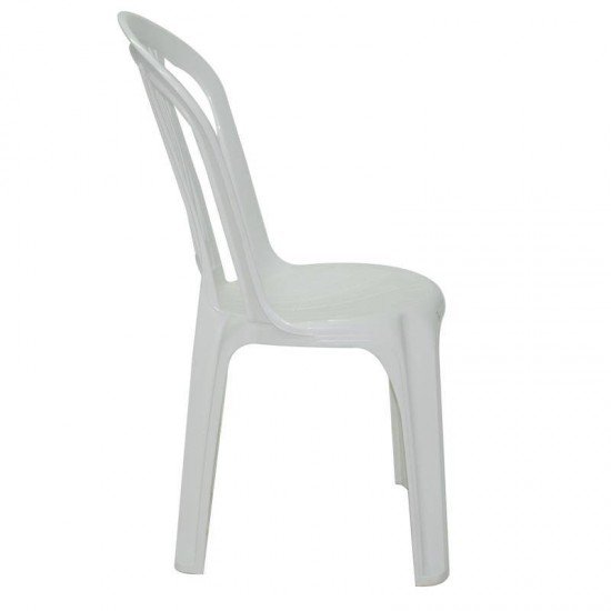 CADEIRA PLASTICA MONOBLOCO ATLANTIDA BRANCA