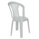 CADEIRA PLASTICA MONOBLOCO ATLANTIDA BRANCA