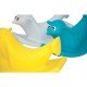 ASSENTO BALANCO EM PLASTICO INFANTIL CUCKOO AMARELO