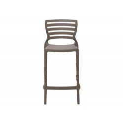 CADEIRA PLASTICA MONOBLOCO SOFIA CAMUR A ENCOSTO VAZADO HORIZONTAL BAR E RESIDENCIA TRAMONTINA