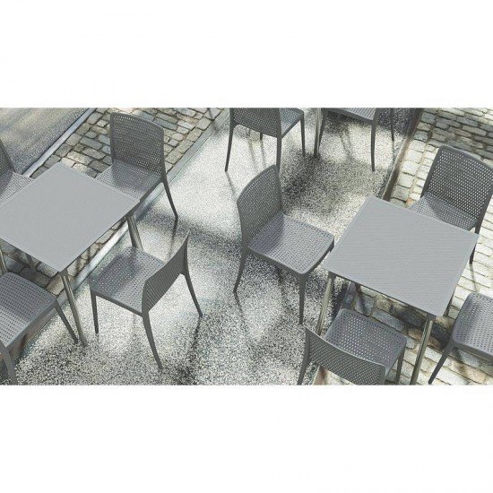 CADEIRA PLASTICA MONOBLOCO ISABELLE BRANCA