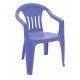 CADEIRA ILHA BELA EM POLIPROPILENO LILAS TRAMONTINA