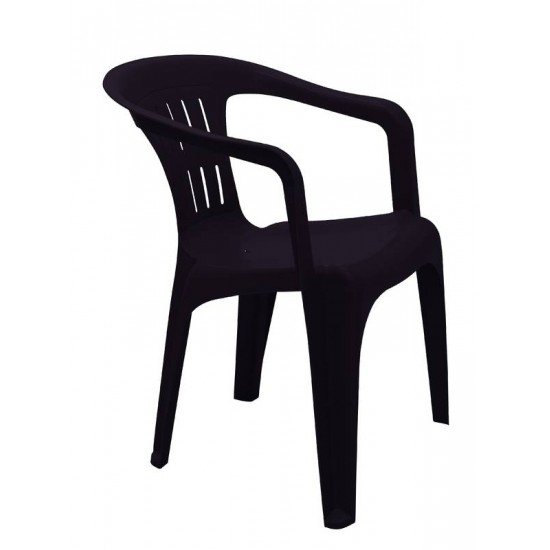 CADEIRA ECO TRAMONTINA ATALAIA EM POLIPROPILENO PRETO