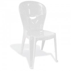 CADEIRA PLASTICA MONOBLOCO INFANTIL VICE BRANCA