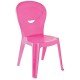 CADEIRA PLASTICA MONOBLOCO INFANTILO VICE ROSA