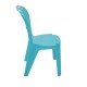 CADEIRA PLASTICA MONOBLOCO INFANTIL VICE AZUL