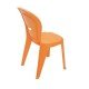 CADEIRA PLASTICA MONOBLOCO INFANTIL VICE LARANJA