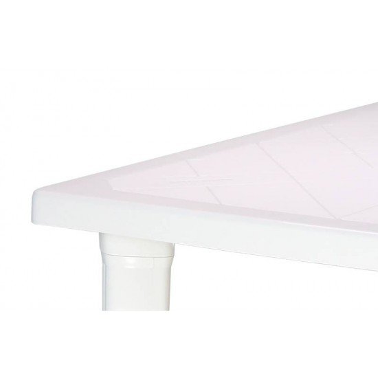 MESA TRAMONTINA SANCHO EM POLIPROPILENO BRANCO