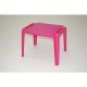 MESA PLASTICA MONOBLOCO INFANTIL DONACHICA ROSA