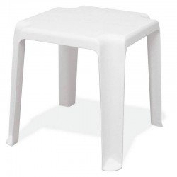 MESA PLASTICA MONOBLOCO DE APOIO  PITUBA BRANCA