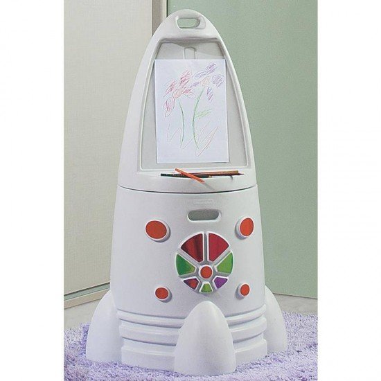 NAVE EM PLASTICO MONTAVEL APOLINHA ROSA