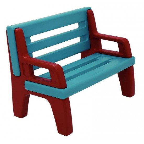 BANCO INFANTIL TRAMONTINA PAUSE EM POLIETILENO AZUL