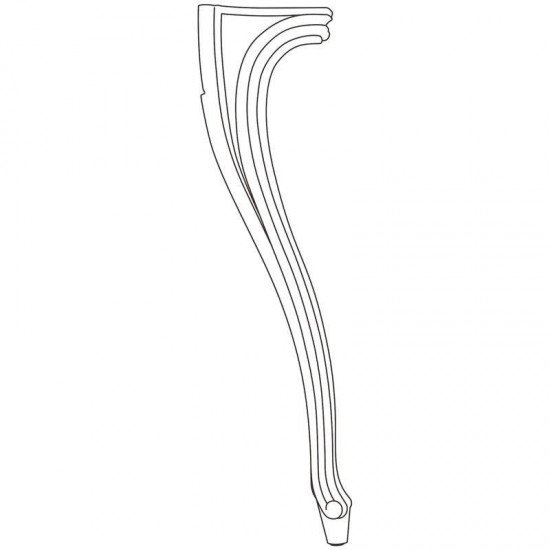 PERNAS PLASTICA MESA BELLE EPOQUE BRANCA