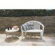 BANCO DE JARDIM MONOBLOCO DE PLASTICO LEME BRANCO