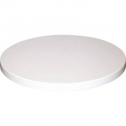 TAMPO DE MESA PLASTICO GEO REDONDO BRANCA 70CM TRAMONTINA