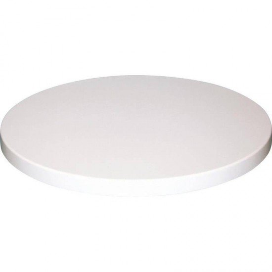 TAMPO DE MESA PLASTICO GEO REDONDO BRANCA 70CM TRAMONTINA