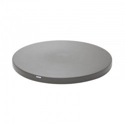 TAMPO DE MESA PLASTICO GEO REDONDO MARROM 70CM TRAMONTINA