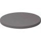 TAMPO DE MESA PLASTICO GEO REDONDO GRAFITE 79CM